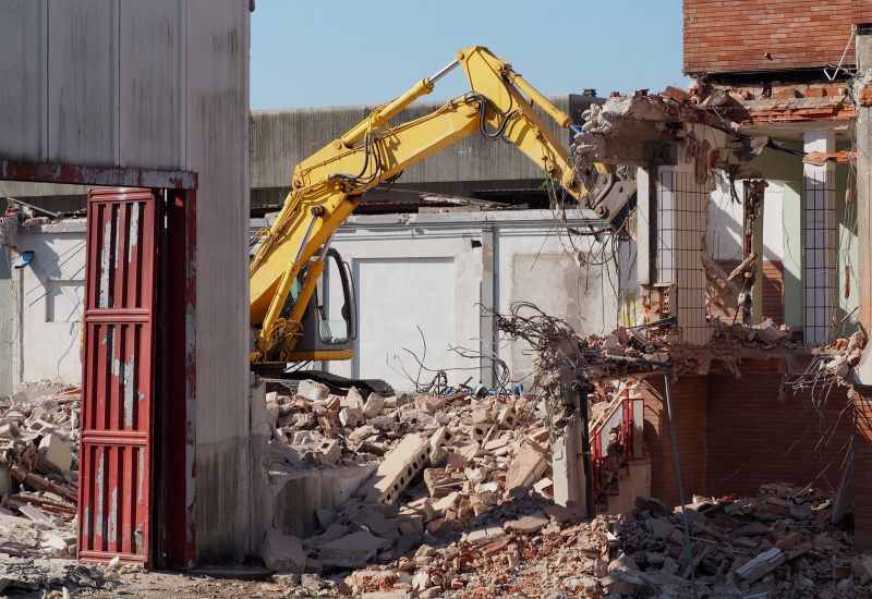 Demolition Equipment in Action