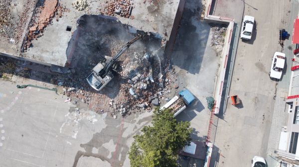 Foundation Demolition in Albany