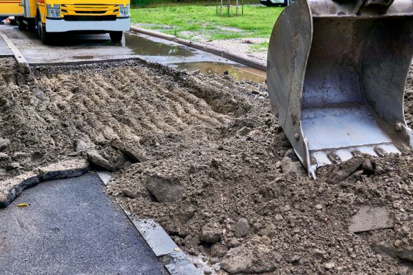 Blacktop Removal in Albany