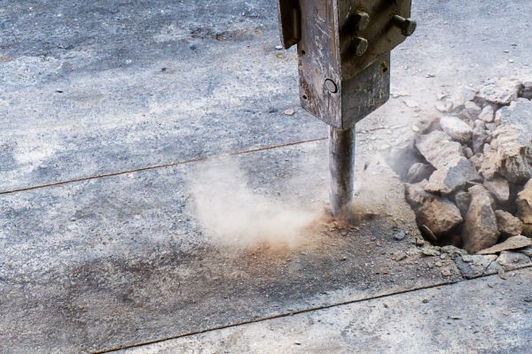 Concrete Patio Removal in Albany