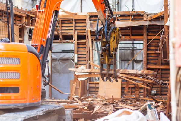 Cabin Demolition in Albany