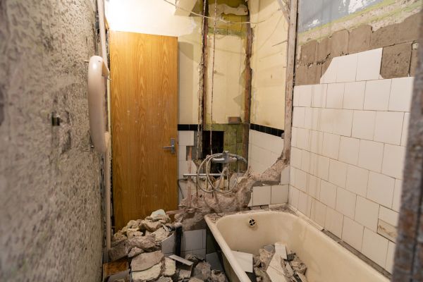 Shower Tile Demolition in Albany