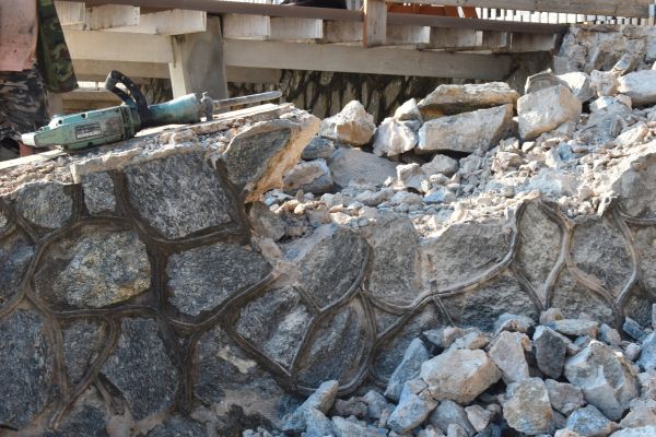 Retaining Wall Demolition in Albany