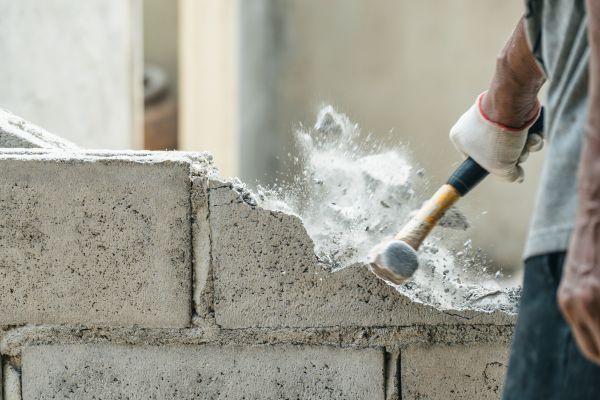 Block Wall Demolition in Albany